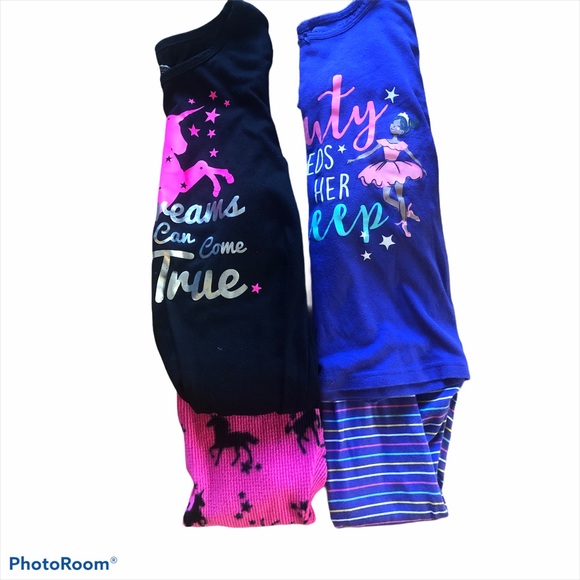 Carter's Other - Girls Bundle - Two Sets of Pajamas